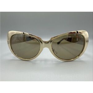 Versace Gold-Tone Sunglasses